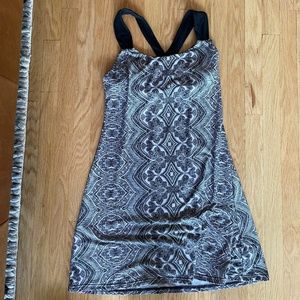Prana Stretchy Cotton Dress (Built-In Bra)